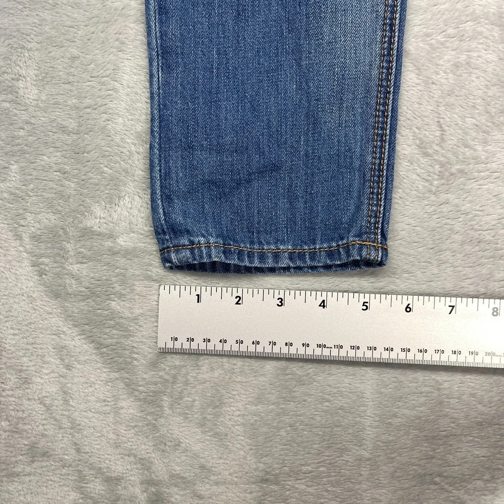 American‎ Eagle Jeans Womens 00 (29x29) Blue Denim Tomgirl Distressed Grunge Y2K